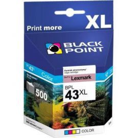 Tusz BLACK POINT BPL43XL Zamiennik Lexmark 18YX143E
