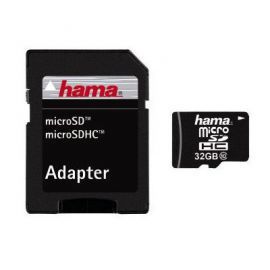 Karta HAMA microSDHC/32GB Class 10 + Adapter SD