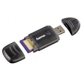 Czytnik HAMA CZYTNIK 6 W 1 USB 2.0 Czarny