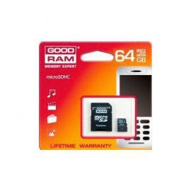 Karta GOODRAM MicroSDXC 64GB Class 10 + adapter