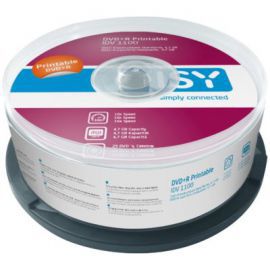 Płyta ISY IDV 1100 DVD+R Printable 25 szt. w Media Markt