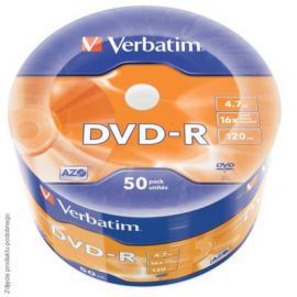 Płyta VERBATIM DVD-R 25 szt.