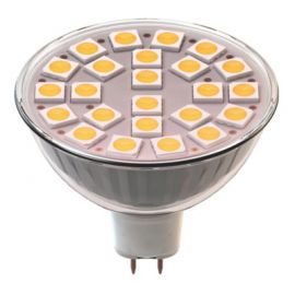 Żarówka LED EMOS Z72430 24LED SMD 5050 MR16 / Zimna