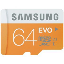 Karta pamięci SAMSUNG 64 GB microSDXC EVO MB-MP64DA/EU