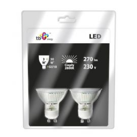 Żarówka LED TB ENERGY GU10 3W Ciepły biały 2szt. w Media Markt