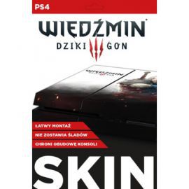 Skin na konsolę CDP.PL PlayStation 4 - Wiedźmin 3 Dziki Gon: Biały Wilk