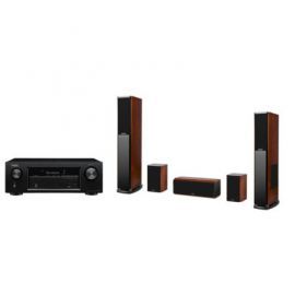 Kino domowe DENON AVR-X520BT + KRÜGER & MATZ PASSION 5.0 w Media Markt