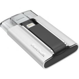 Pamięć USB SANDISK iXpand 16 GB Srebrno-czarny