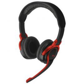 Słuchawki z mikrofonem TRUST GHS-303 Czarno-czerwony w Media Markt
