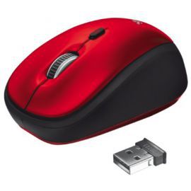 Mysz bezprzewodowa TRUST WMS-113 Czerwono-czarny w Media Markt