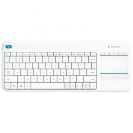 Klawiatura bezprzewodowa LOGITECH Wireless Touch Keyboard K400 Plus Biały w Media Markt