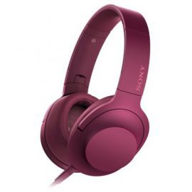 Słuchawki SONY h.ear on MDR-100AAP Ciemnoróżowy