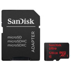 Karta SANDISK microSDXC 128GB Ultra 80MB/s Class 10 UHS-I