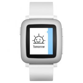 SmartWatch PEBBLE Time Biały