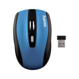 Mysz bezprzewodowa HAMA AM-7800/7801 Czarno-niebieski w Media Markt