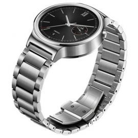 SmartWatch HUAWEI Watch Srebrny ze stalową bransoletą w Media Markt