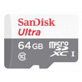 Karta pamięci SANDISK Ultra microSDXC 64GB 48MB/s Class 10 UHS-I w Media Markt