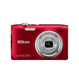 Aparat NIKON COOLPIX A100 Czerwony w Media Markt