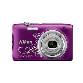 Aparat NIKON COOLPIX A100 Fioletowy z ornamentem w Media Markt