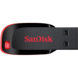Pamięć USB SANDISK Cruzer Blade 128 GB Czarno-czerwony w Media Markt