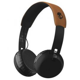 Zestaw słuchawkowy SKULLCANDY Grind Wireless Czarno-brązowy w Media Markt