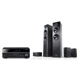 Kino domowe YAMAHA RX-V481 + NS-F51 / NS-P51 Czarny