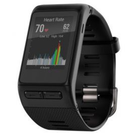 Smartwatch GARMIN Vivoactive HR Czarny (pasek w normalnym rozmiarze)