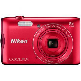 Aparat NIKON COOLPIX A300 Czerwony w Media Markt