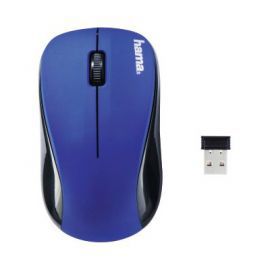 Mysz bezprzewodowa HAMA AM-8100 Czarno-niebieski w Media Markt