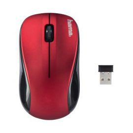 Mysz bezprzewodowa HAMA AM-8100 Czerwono-czarny w Media Markt