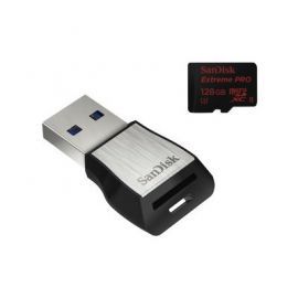 Karta SANDISK microSDXC 128GB Class 10 UHS-II + czytnik kart USB 3.0 w Media Markt