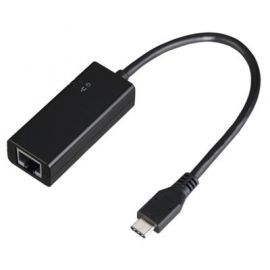 Karta sieciowa HAMA USB typ C Gigabit Ethernet Czarny