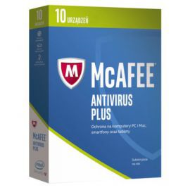 Program McAfee 2017 AntiVirus Plus (10 urządzeń, 1 rok)