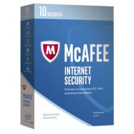 Program McAfee 2017 Internet Security (10 urządzeń, 1 rok) w Media Markt