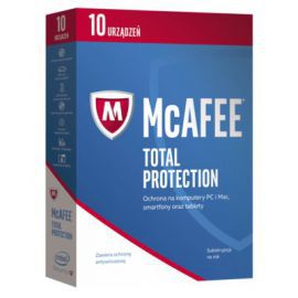 Program McAfee 2017 Total Protection (10 urządzeń, 1 rok)