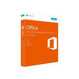 Program Microsoft Office dla Użytkowników Domowych i Uczniów 2016 PL (32/64 Bit, 1 stanowisko, P2)