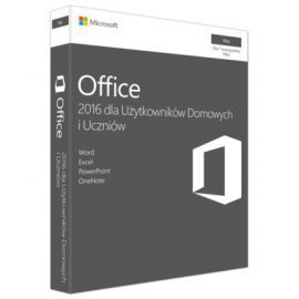Program Microsoft Office 2016 dla Użytkowników Domowych i Uczniów dla komputerów Mac (1 stanowisko, P2)