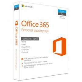 Subskrypcja Office 365 Personal 32/64 Bit PL 1 rok w Media Markt