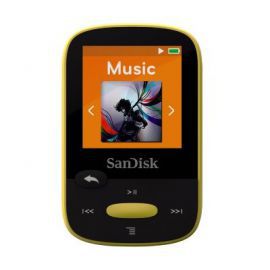 Odtwarzacz MP3 SANDISK Sansa Clip Sport 8GB Żółty w Media Markt