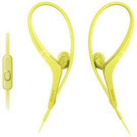 Douszne słuchawki sportowe SONY MDR-AS410AP Żółty