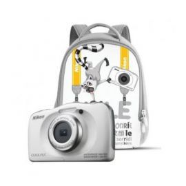 Aparat NIKON Coolpix W100 Biały + Plecak w Media Markt