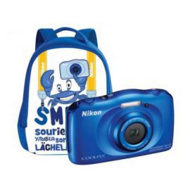 Aparat NIKON Coolpix W100  Niebieski + Plecak