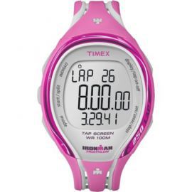 Zegarek sportowy TIMEX Ironman Sleek 250-Lap TapScreen T5K591 Różowy