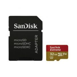 Karta pamięci SANDISK microSDHC 32GB Class 10 UHS-I 90MB/s + adapter