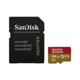 Karta pamięci SANDISK microSDXC 64GB Class 10 UHS-I 90MB/s + adapter w Media Markt