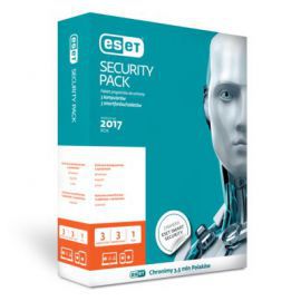 Program ESET Security Pack 2017 (odnowienie, 3 komputery i 3 smartfony/tablety, 1 rok) w Media Markt