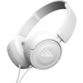 Przewodowe słuchawki nauszne JBL T450 Biały w Media Markt