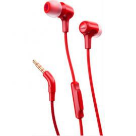Przewodowe słuchawki dokanałowe JBL E15 Czerwony