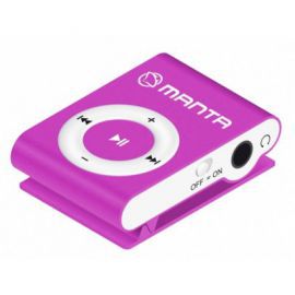 Odtwarzacz MP3 MANTA MM269C ZL Purpurowy