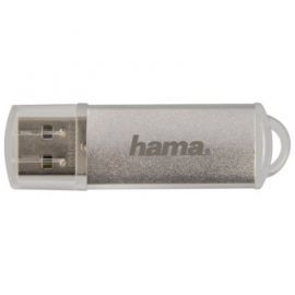 Pendrive HAMA Laeta 128 GB Srebrny